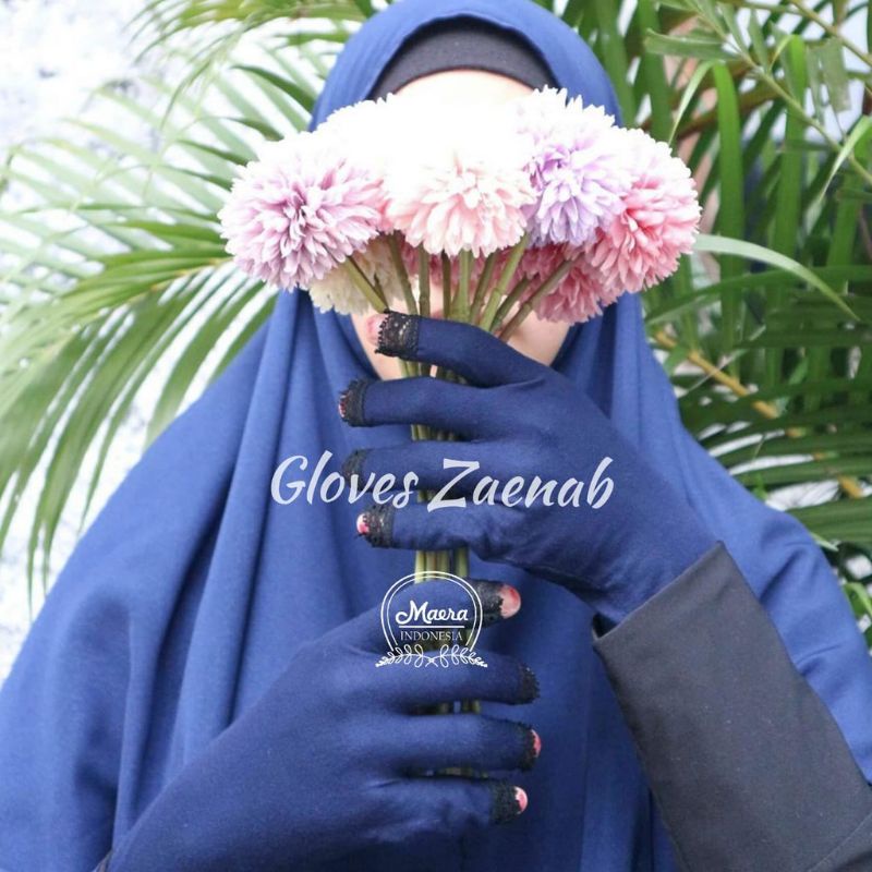 Sarung tangan wanita muslimah