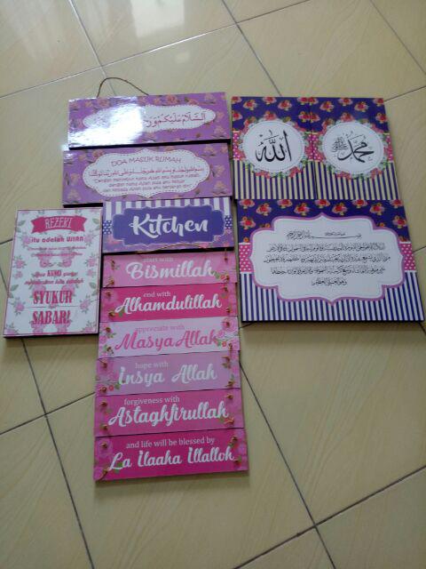 Kaligrafi Shabby Chic