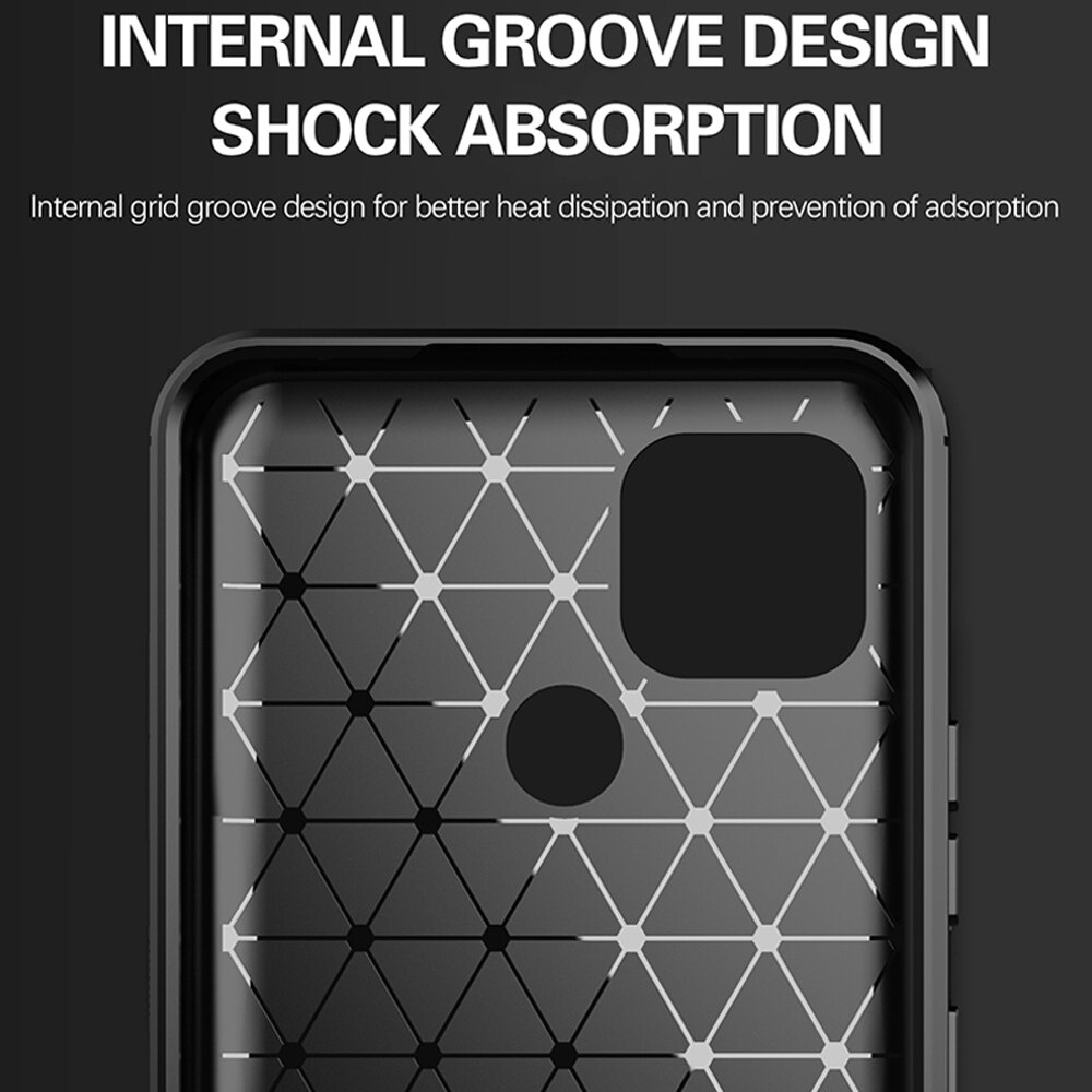 Case Realme C21 Softcase Ipaky Carbon Original