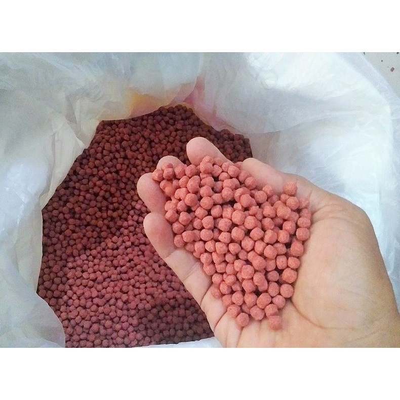 PK 5mm Merah 1 kg Pakan Pelet Makanan Ikan Koi Hias Fish Food 5 mm 1kg