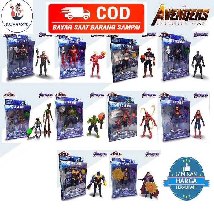 Mainan Marvel Avengers / Mainan Anak Avengers / Action Figure Avengers