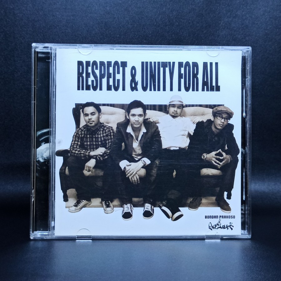 CD BONDAN PRAKOSO & FADE2BLACK - RESPECT AND UNITY FOR ALL ORIGINAL
