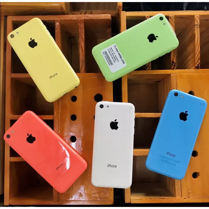 PROMO TERMURAH HP IPHONE CUMA 2 JUTAAN! iPhone 5C FULLSET / SECOND ORIGINAL / Bergaransi Toko 3 Hari