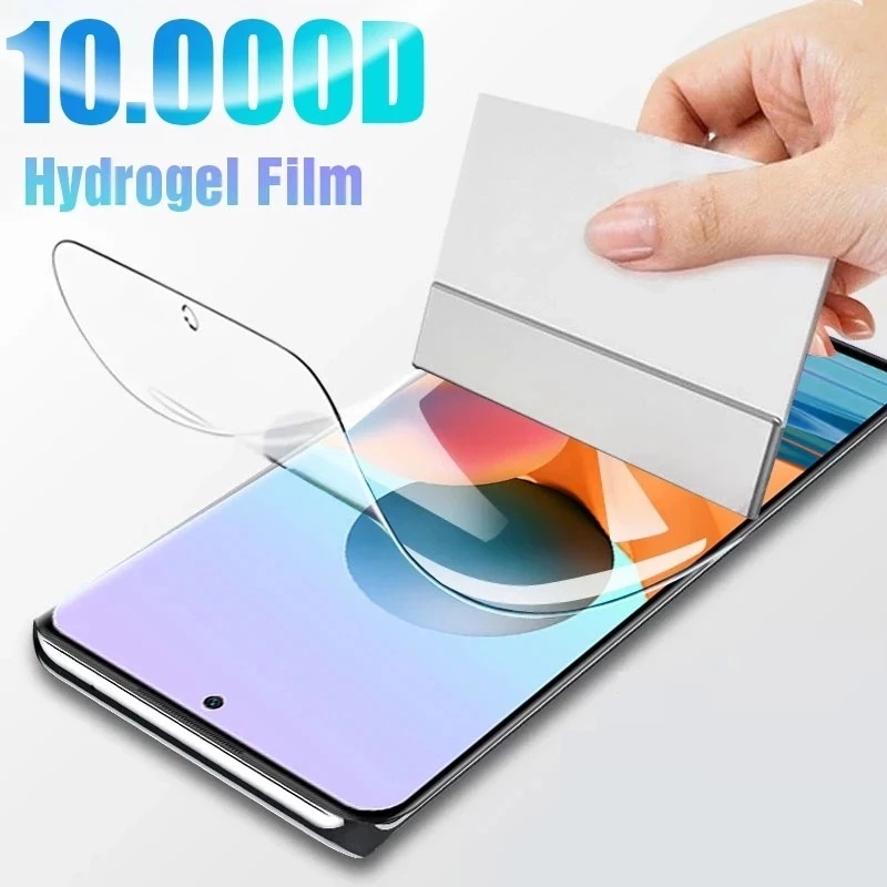 Pelindung Layar Redmi 10 5G paket 3 in 1 bahan hydrogel