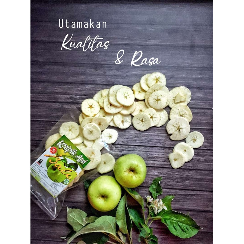 

KERIPIK APEL (BERAT BERSIH 70 GRAM, VOLUME 350 Gram)