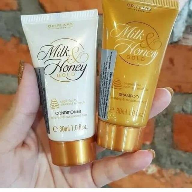 Milk &amp; Honey Gold Shampoo // Milk &amp; Honey Gold Conditioner// Milk &amp; Honey Gold Mini Pack 30ml