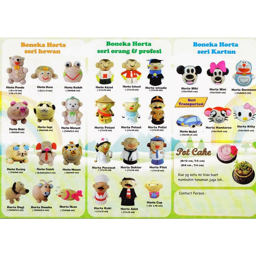 [RESELLER] Boneka Horta Mini