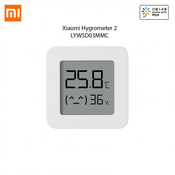 XIAOMI MIJIA Bluetooth 4.2 Hygrometer 2nd Generation - LYWSD03MMC