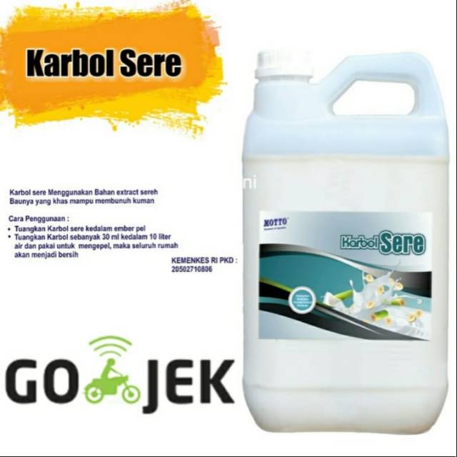 KARBOL SEREH MOTTO 5 LITER Y1