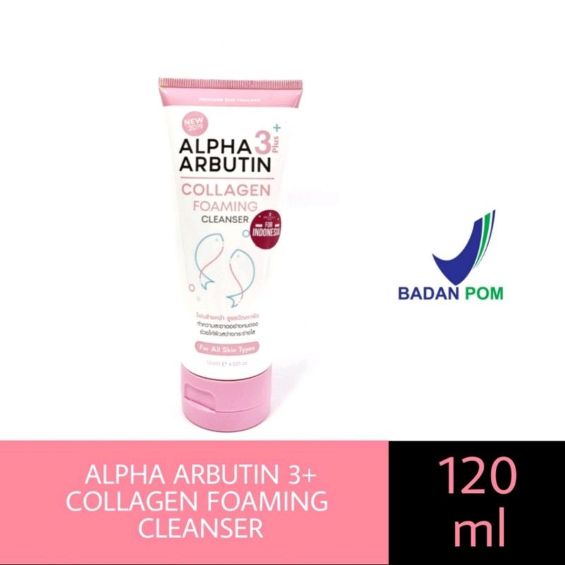 ALPHA ARBUTIN 3plus COLLAGEN FOAMING CLEANSER