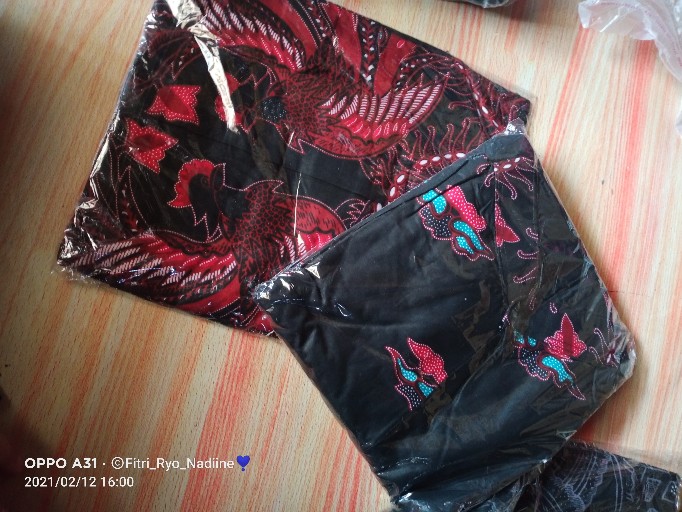 Batik Set Family Couple Keluarga Batik Couple Batik Keluarga Gamisbatik Couple Rnb