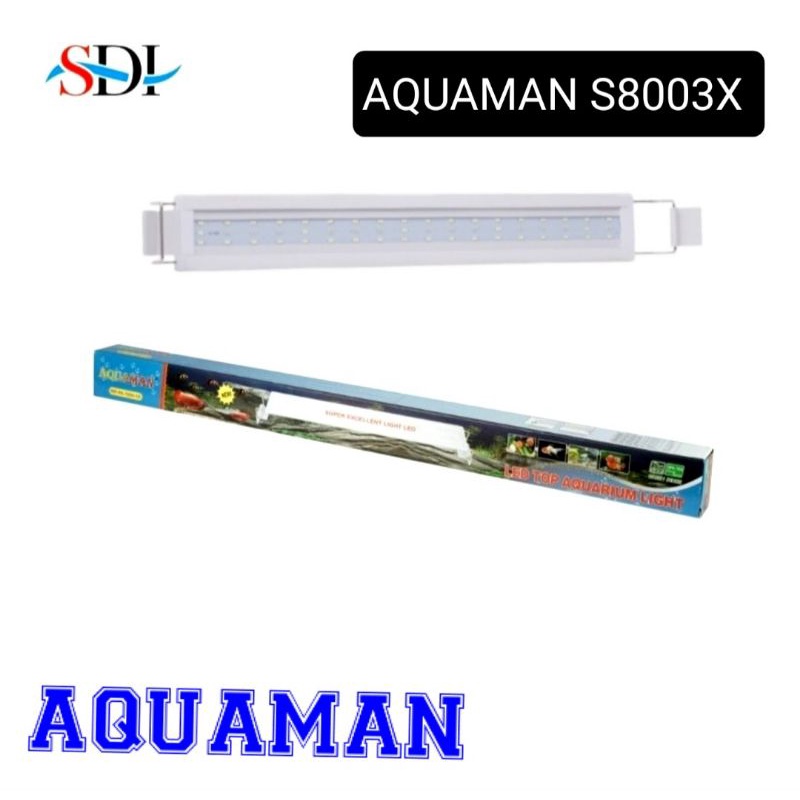 AQUAMAN WP S800 3X LAMPU AQUARIUM LAMPU AQUASCAPE LED AQUARIUM