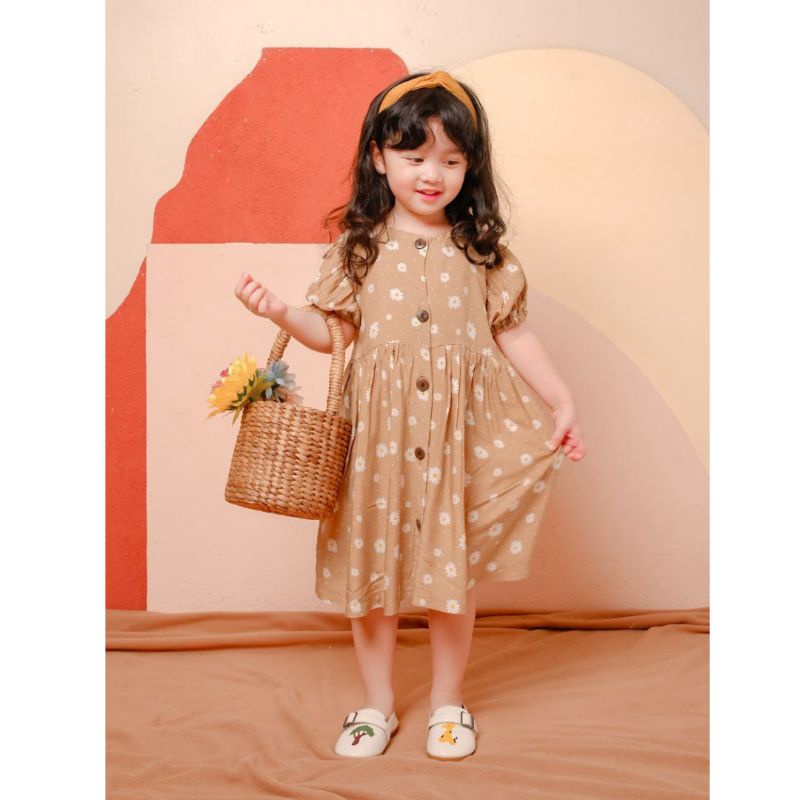 Afsheenastore Dalmi Dress By Almahyra Kids