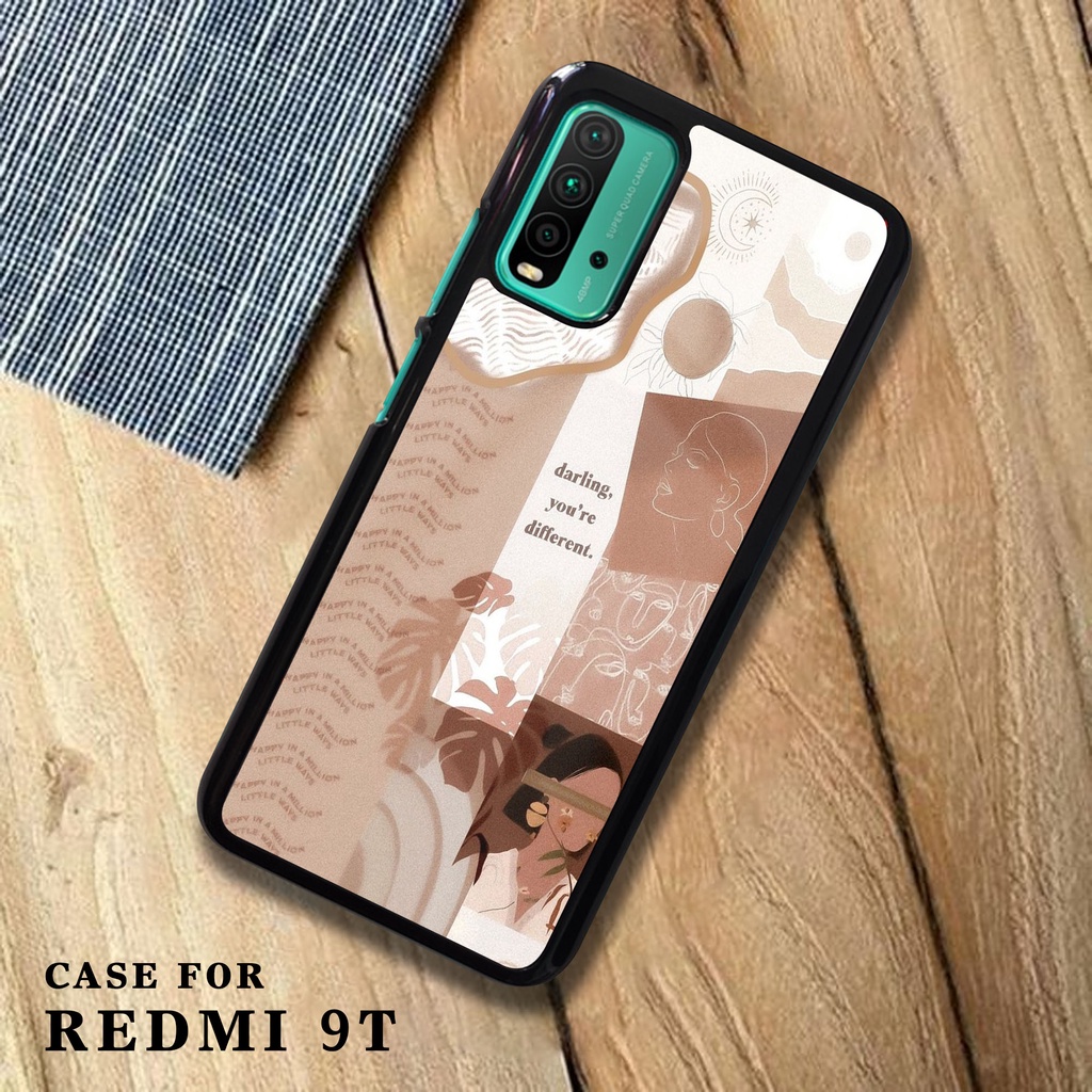 Case Xiaomi Redmi 9T  - Fashion Case Motif AESTHETIC - Casing Xiaomi Redmi 9T - Case hp Xiaomi Redmi