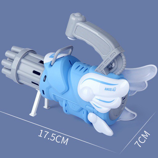 [Jualsemua18](2021-1)Mainan Pistol Automatic Buble Gatling Gun / Bubble Machine Gatling