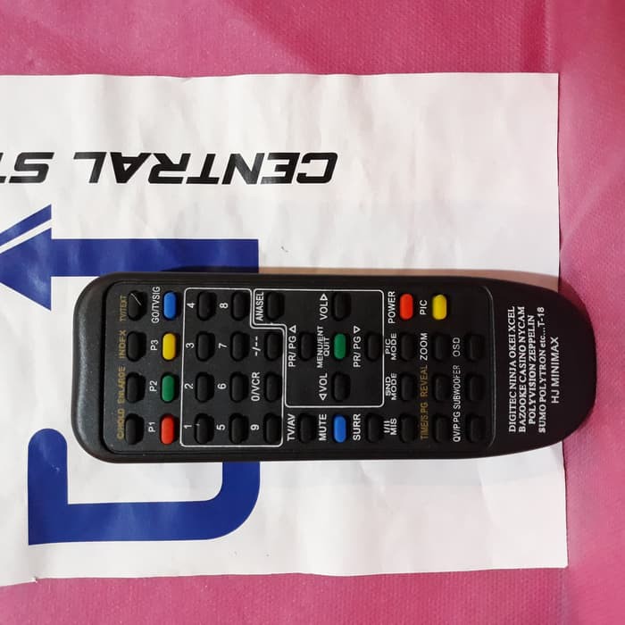 Remote TV Tabung Polytron MINIMAX