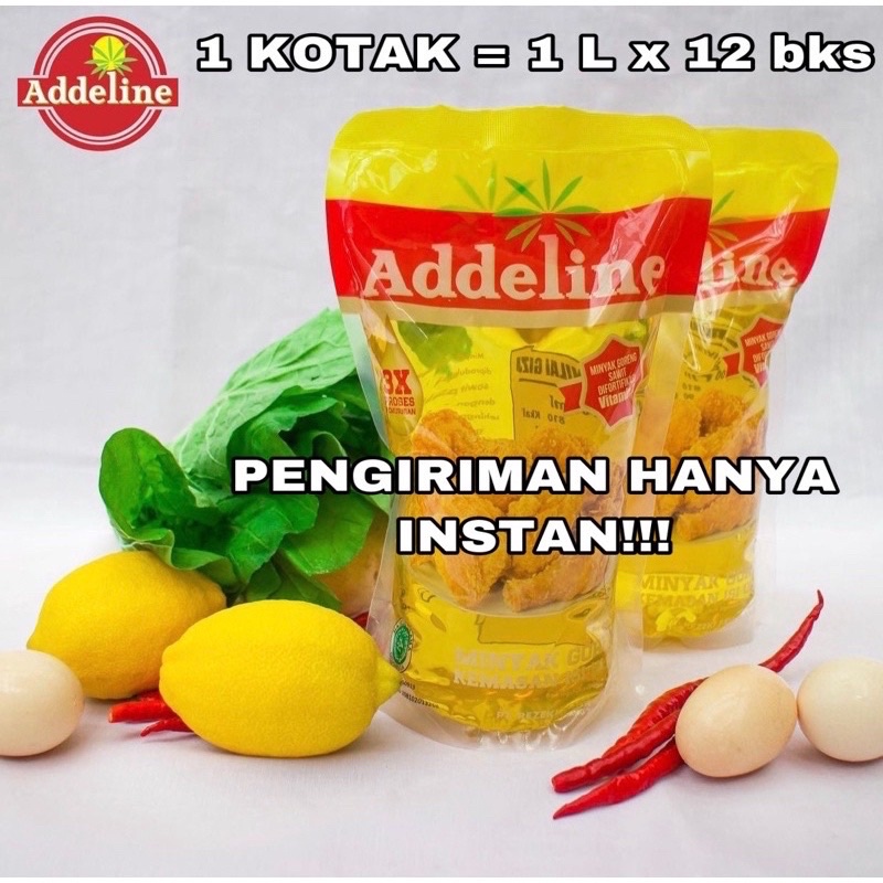 

MINYAK ADDELINE 1L (REFILL/STANDING POUCH)