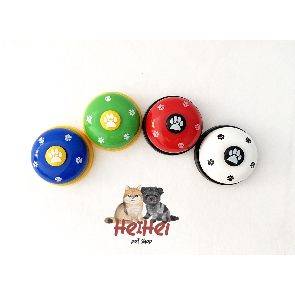 Pet Training Bell Dog &amp; Cat- Bell Pencet Untuk Latihan Anjing &amp; Kucing - Mainan Anjing Kucing
