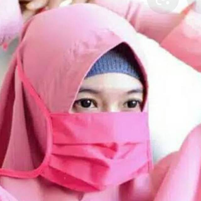 Masker tali bahan adem eceran