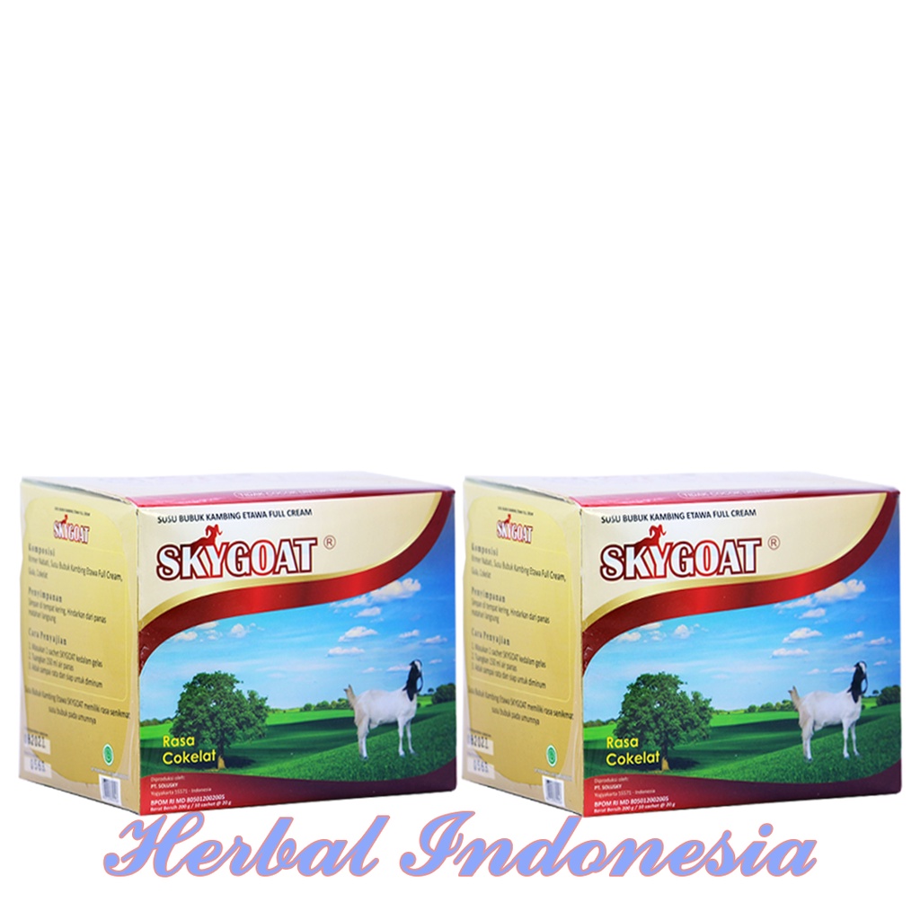 Susu Kambing Etawa Bubuk SKYGOAT Cokelat 200gr