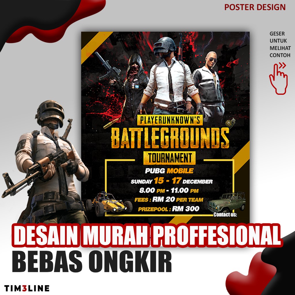 Jasa Desain Poster Turnamen Game Esport