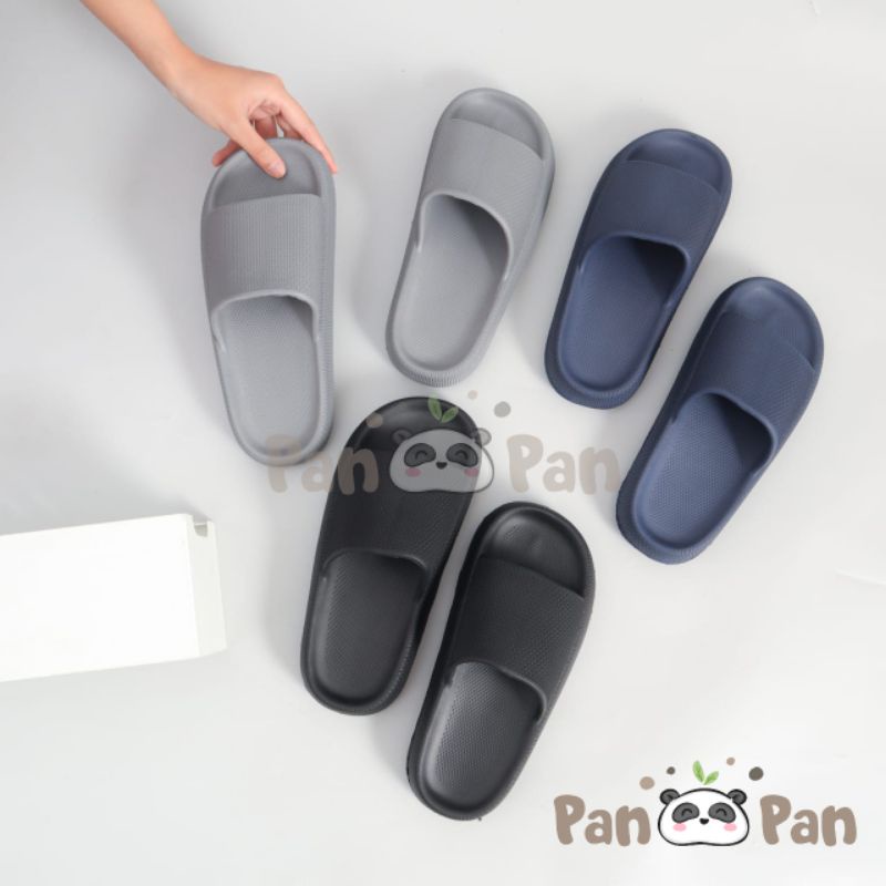 Sandal Pria Premium Tebal Empuk Anti Slip / Sandal Gaya / Sandal Rumah
