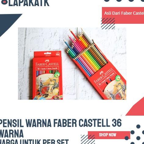 

FABER CASTELL PENSIL WARNA 36