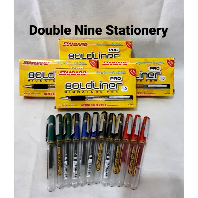 

Pena merk Standard BoldLiner pro 1.0 mm
