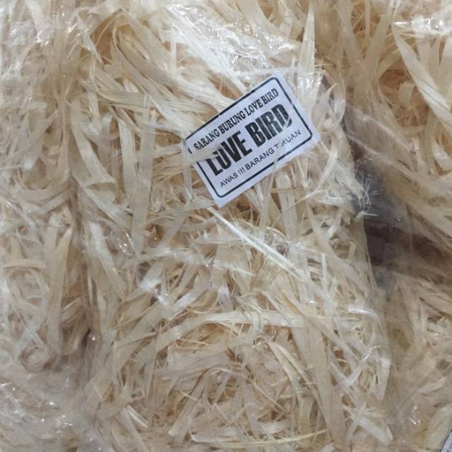 Serabut kayu lovebird/burung lovebird/sarangburung/ sarang telur/sarang burung lovebird/serabut kayu