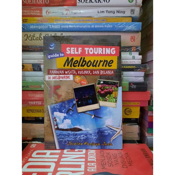 BUKU ORIGINAL SELF TOURING GUIDE TO MELBOURNE PANDUAN WISATA KULINER DAN BELANJA DI MELBOURNE