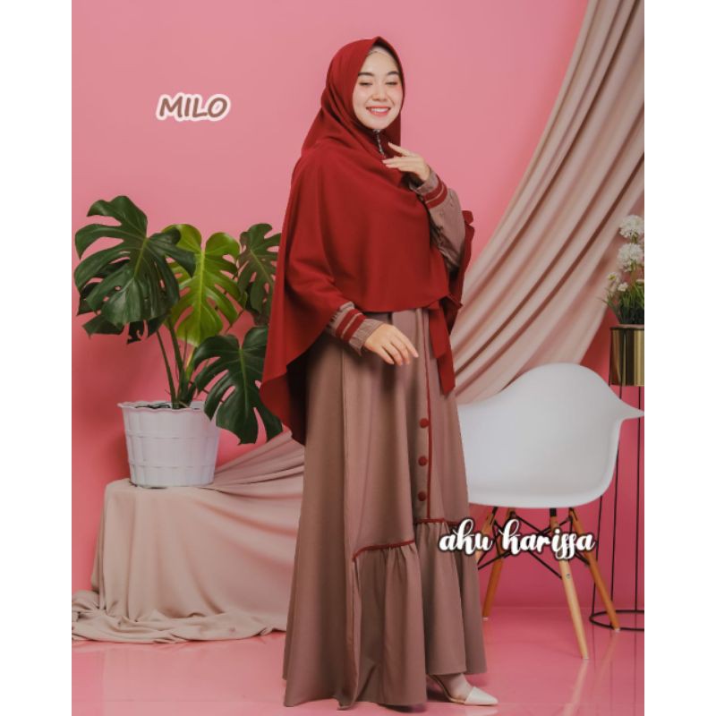 Gamis Kevia Syar'i | Gamis Syar'i | Gamis Polos