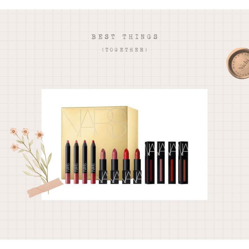 NARS LIPSTIK SET