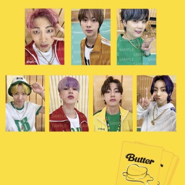 Cardigan BTS BUTTER Sharing