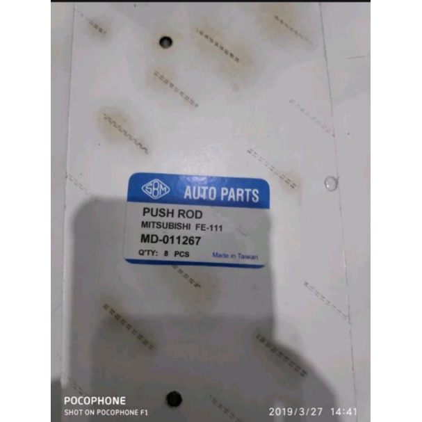 push rod sumpit klep mitsubishi ps100 8pc