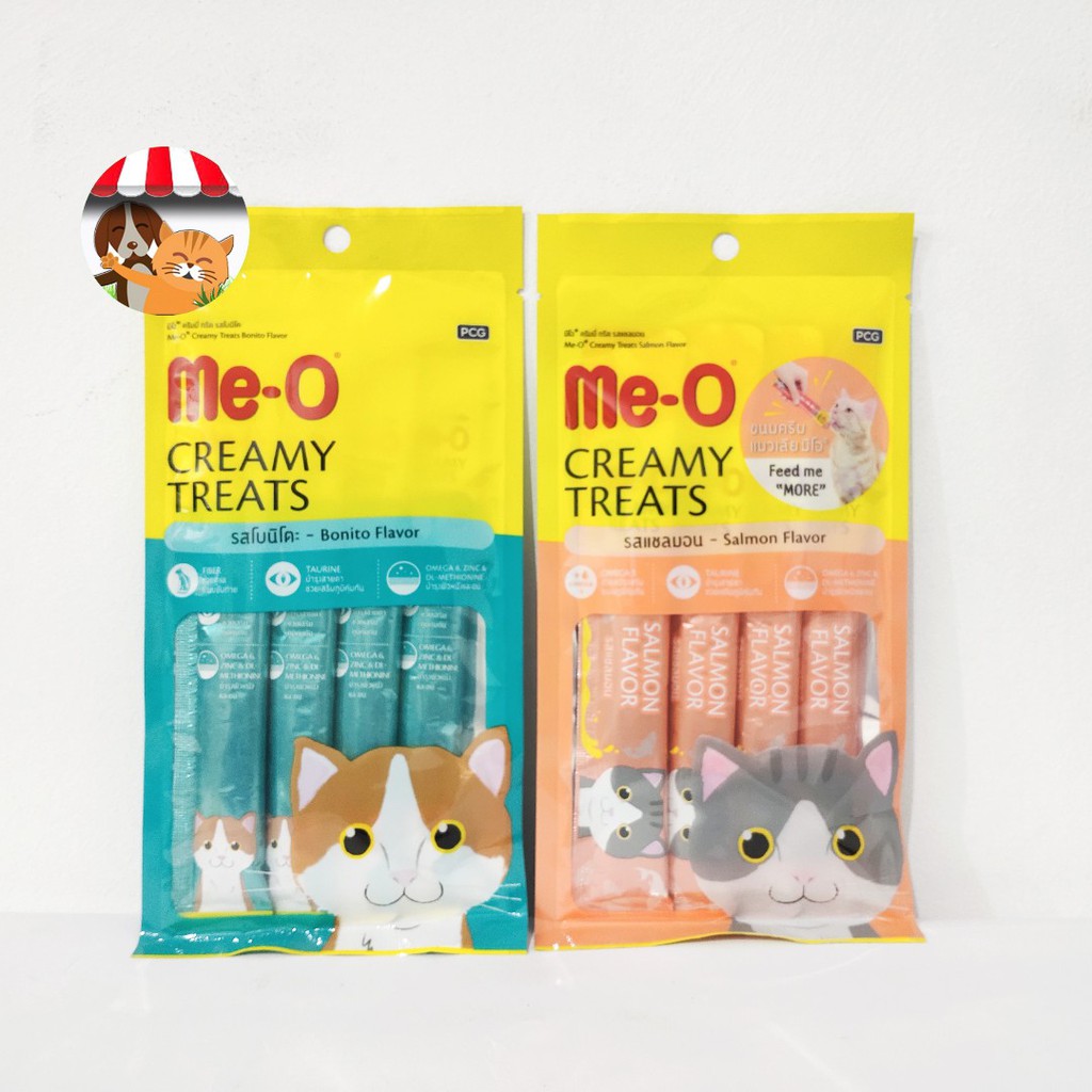 Meo Creamy Treats 15gr - Me-o Cat Snack Kucing