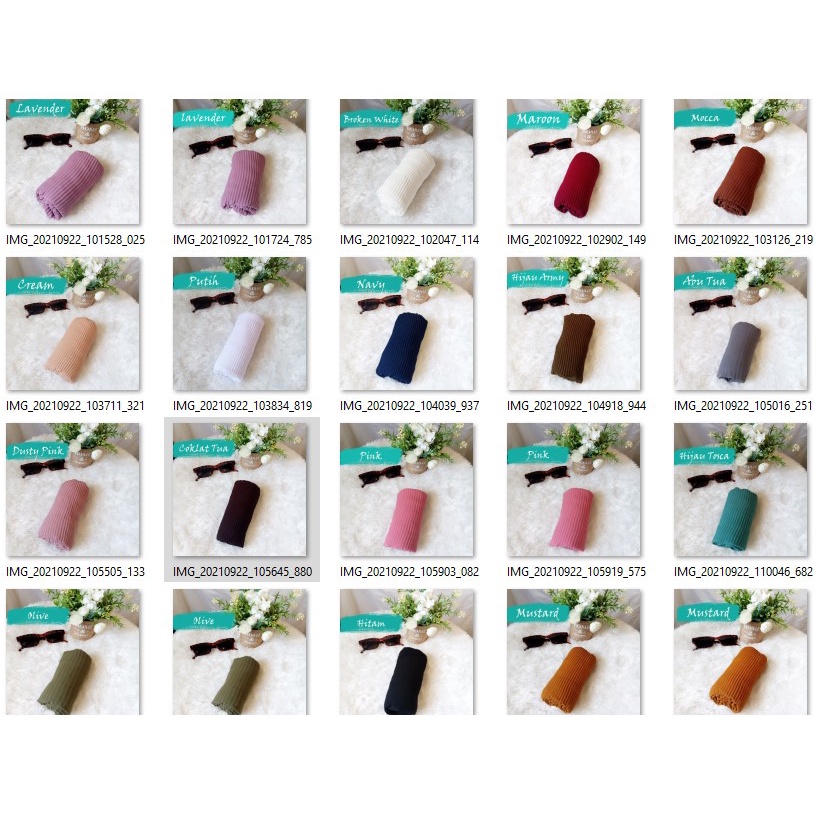 GAMIS LEBARAN MANSET ADEM LENGAN PANJANG MANGSET & MANSET ADEM LENGAN KUTUNG MANGSET POLOS WANITA INNER DRESS-WARNA REQUEST