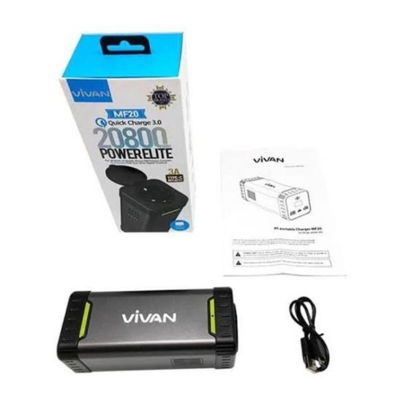 Powerbank Vivan MF20 20800mah 3A