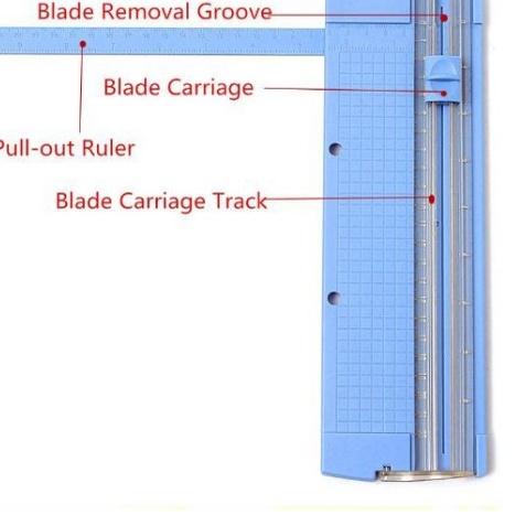 

Model Baru Paper Trimmer Cutter A4 F4 A5/Alat Pemotong Kertas Portable Journaling Scrapbook Aesthetic ~