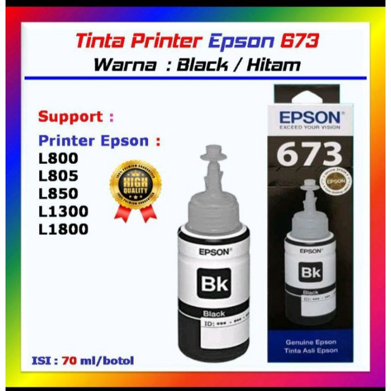 tinta Epson 673 premium