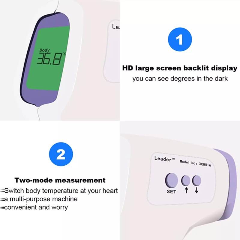 Wreadycare Medical Infrared Thermometer Gun EWQ-004 Termometer