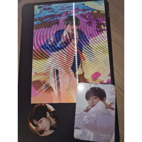 [Ready Stock] BTS DICON JAPAN SPECIAL EDITION MEMBER V SET PC + Lenti