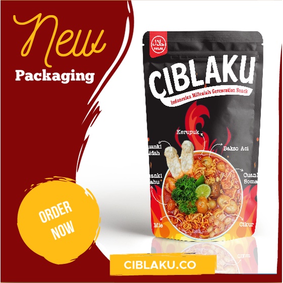 

Ciblaku Boci ACI SEBLAK Instan Premium Ukuran Besar Enak lengkap komplit isi cornet