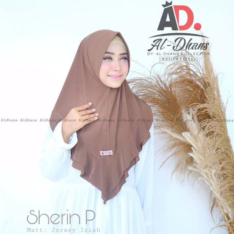 HIJAB INSTAN SHERIN POLOS ORI AL-DHANS