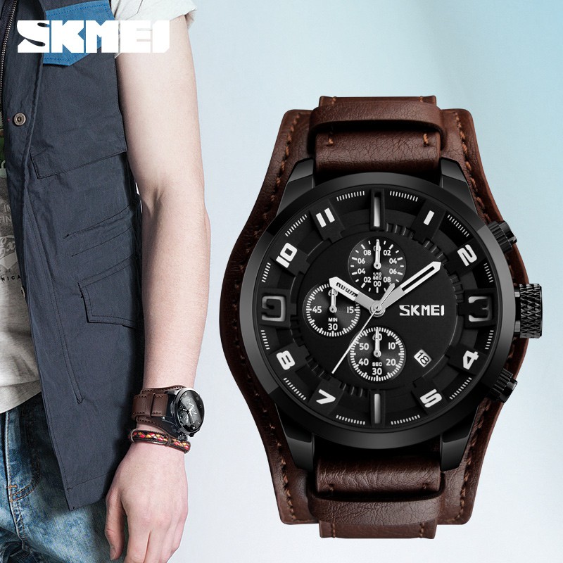 Jam Tangan SKMEI 9165 Fashion Chronograph