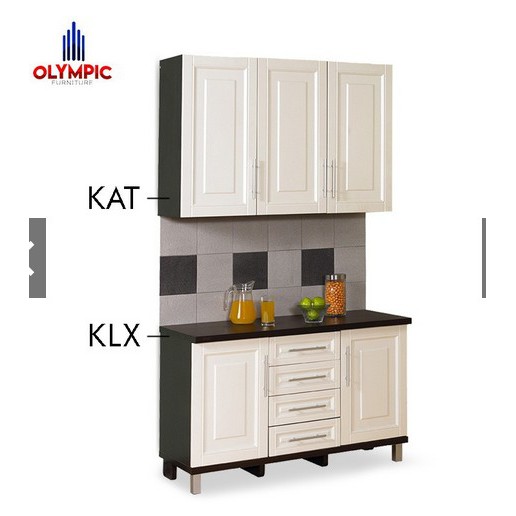 Olympic Kitchen Set / Rak Dapur 3 Pintu / Kabinet Atas / KAT MUTIARA