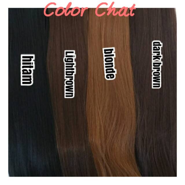 (PROMO) Hairclip Biglayer murah / Hair clip Biglayer murah lurus curly wavy