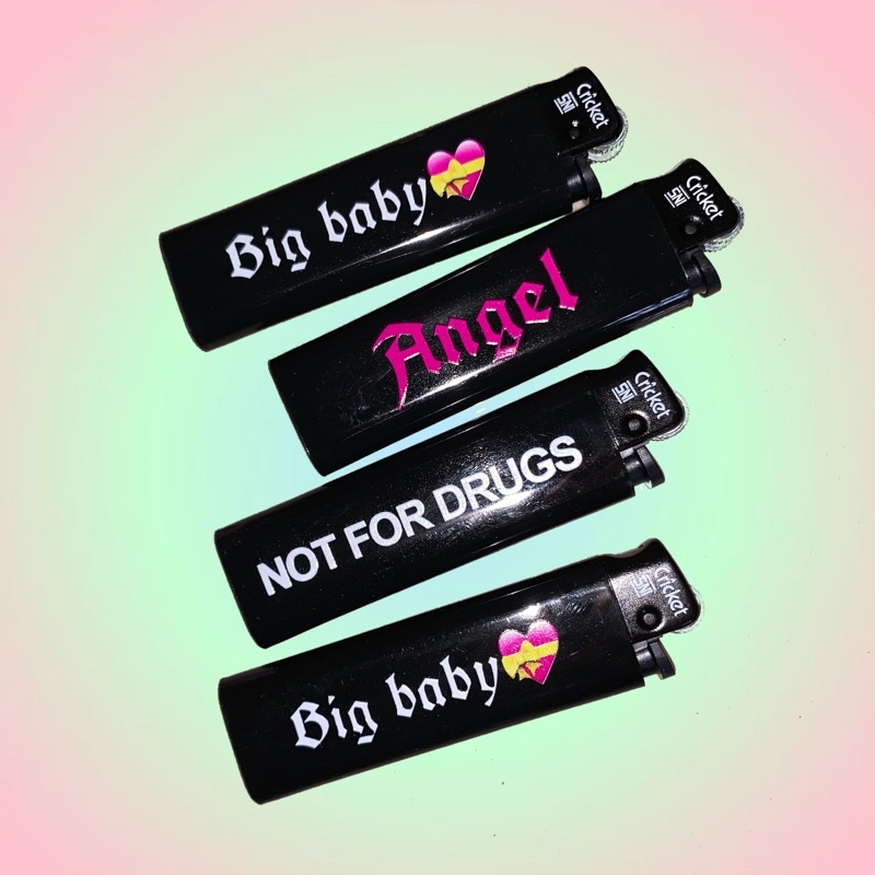 BABY ANGEL lighter criket custom // korek lucu