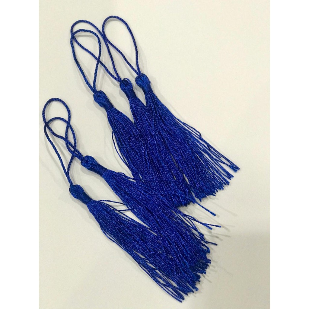 

Aksesoris Parsel Sincia - Hiasan Hampers Imlek - Blue Tassel Biru untuk Kado, Bingkisan, Seserahan