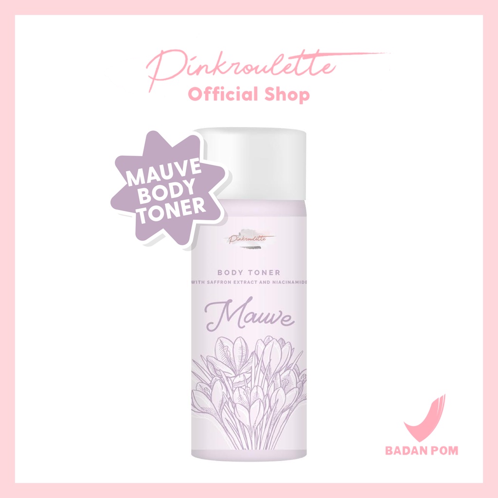 [TERMURAH SESHOPEE] PINKROULETTE MAUVE BODY TONER PINK ROULETTE