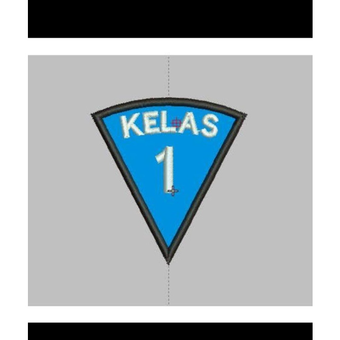 logo bet lokasi sekolah kelas bordir custom